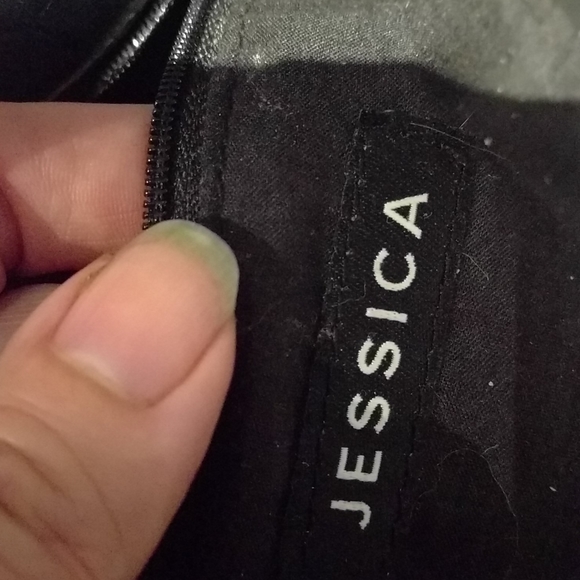 🌸Nice Silver tote by Jessica 🌺🍀🌸 - Picture 6 of 7